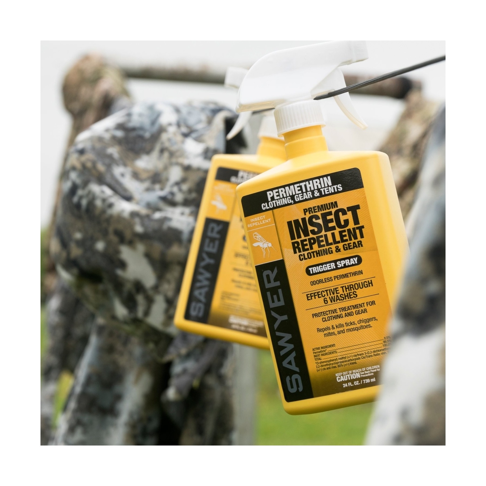Sp657 Sawyer Products Premium Permethrin Clothing Insect Repellent
