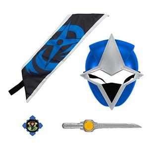 Power Rangers Ninja Steel Blue Set Mask Sword Star Training Hero Series Toy Kid