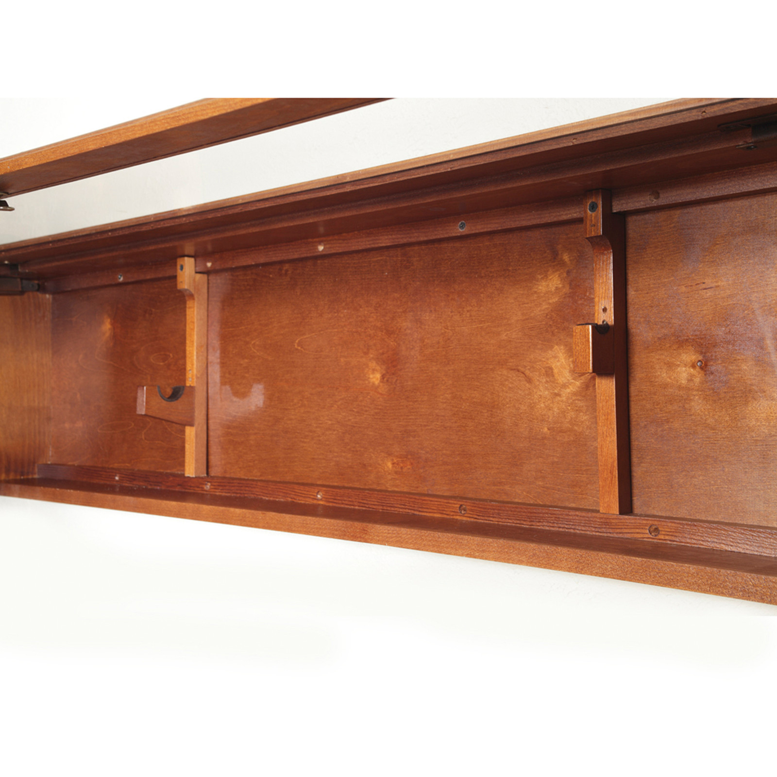 American Furniture Classics Gun Cabinet Storage Case Wood Wall
