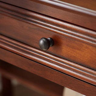 Home Decorators Collection Writing Desk Table Storage 2 Drawer