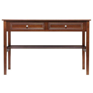 Home Decorators Collection Writing Desk Table Storage 2 Drawer