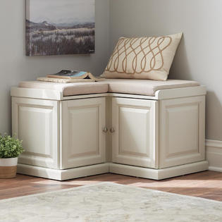 Home Decorators Collection Storage Bench L Shaped Corner Cushion