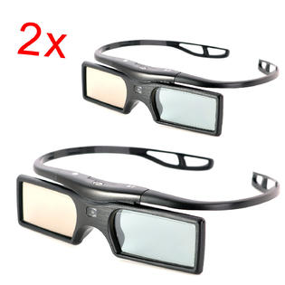 Kr Net Usa 2x Replacement Active Rf 3d Glasses For Sony Tv Projector Tdg Bt500a 400a