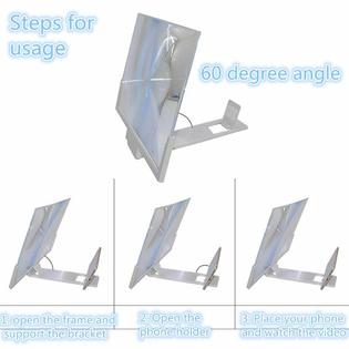 Junrbx Lupa De Pantalla 2019 Pantalla 3d Hd Mejorada Para