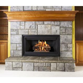 Emberglow 24 Gas Fireplace Log Set Vented Natural Hand Painted