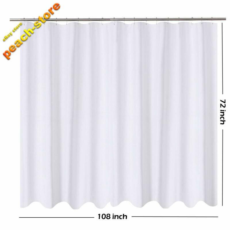 N Y Home Extra Wide Shower Curtain Liner Fabric 108 X 72 Inch Hotel Quality Mi Extra Wide Shower Curtain Liner Fabric, Extra Wide Shower Curtain Liner 108 X 72
