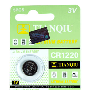 Tianqiu 20 Pcs Cr1220 Lithium Battery 3v Button Cell Watch Remote Us