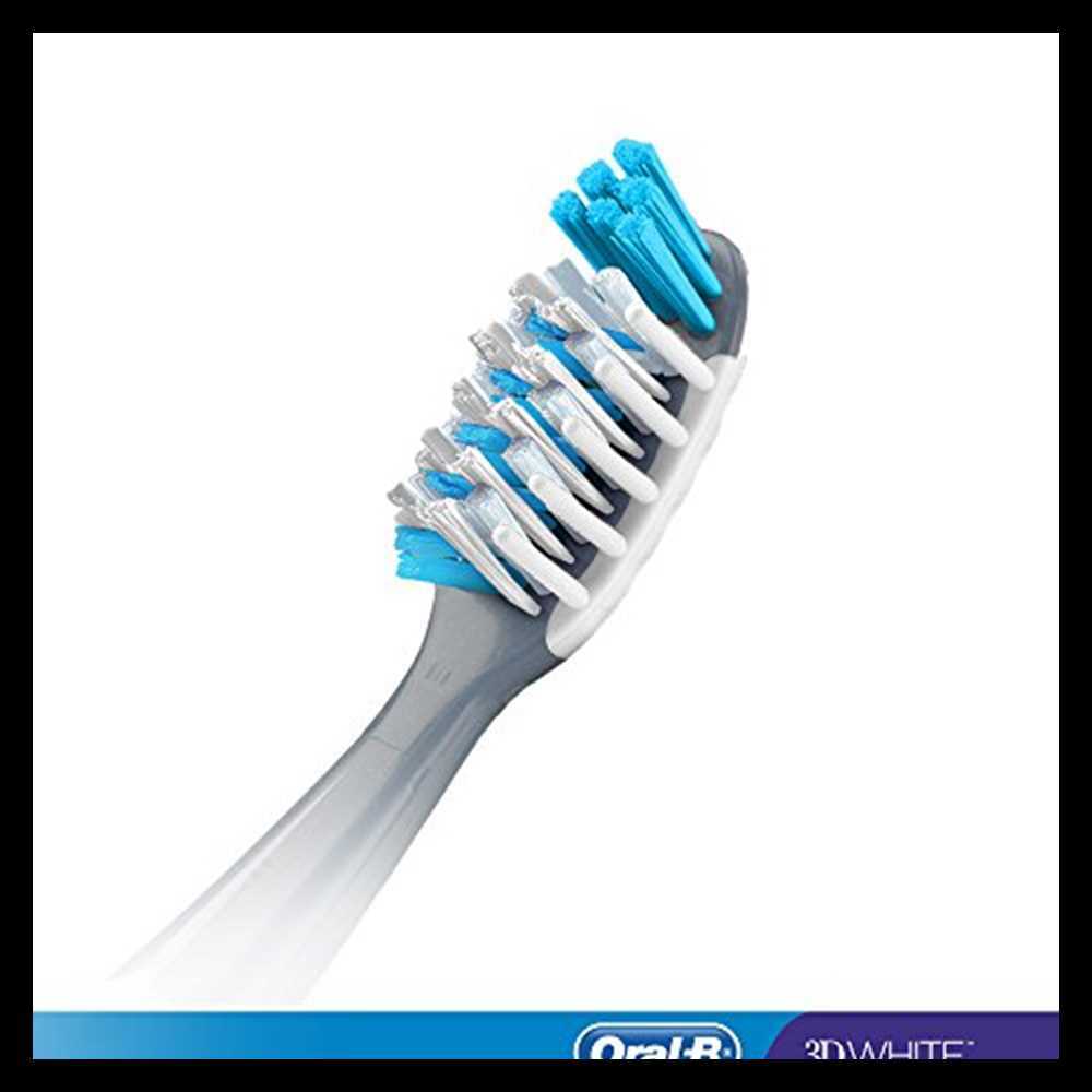 Oral B Oral B 3d White Radiant Whitening Toothbrush 40 Medium 2 Ct Color May Vary