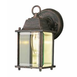 Trans Globe Lighting 4181 Bc Wentworth 1 Light 16 Inch Black Copper Outdoor Wall Lantern