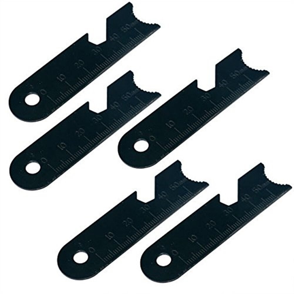 Three Oaks Striker Scraper Set Of 5 For Ferro Rod Use Made Of Carbon Steel