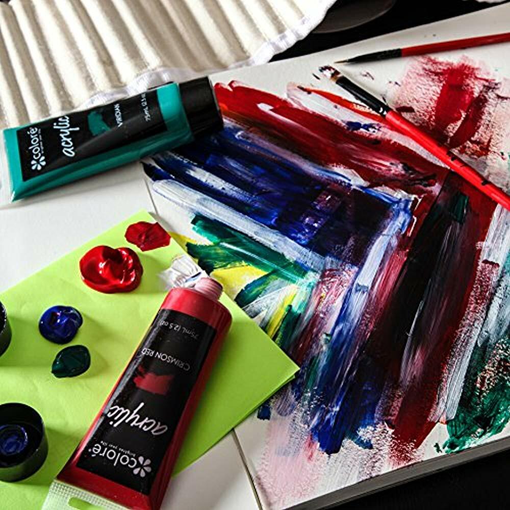 Colore Acrylic Paint Studio Set Professional Grade Painting Kit