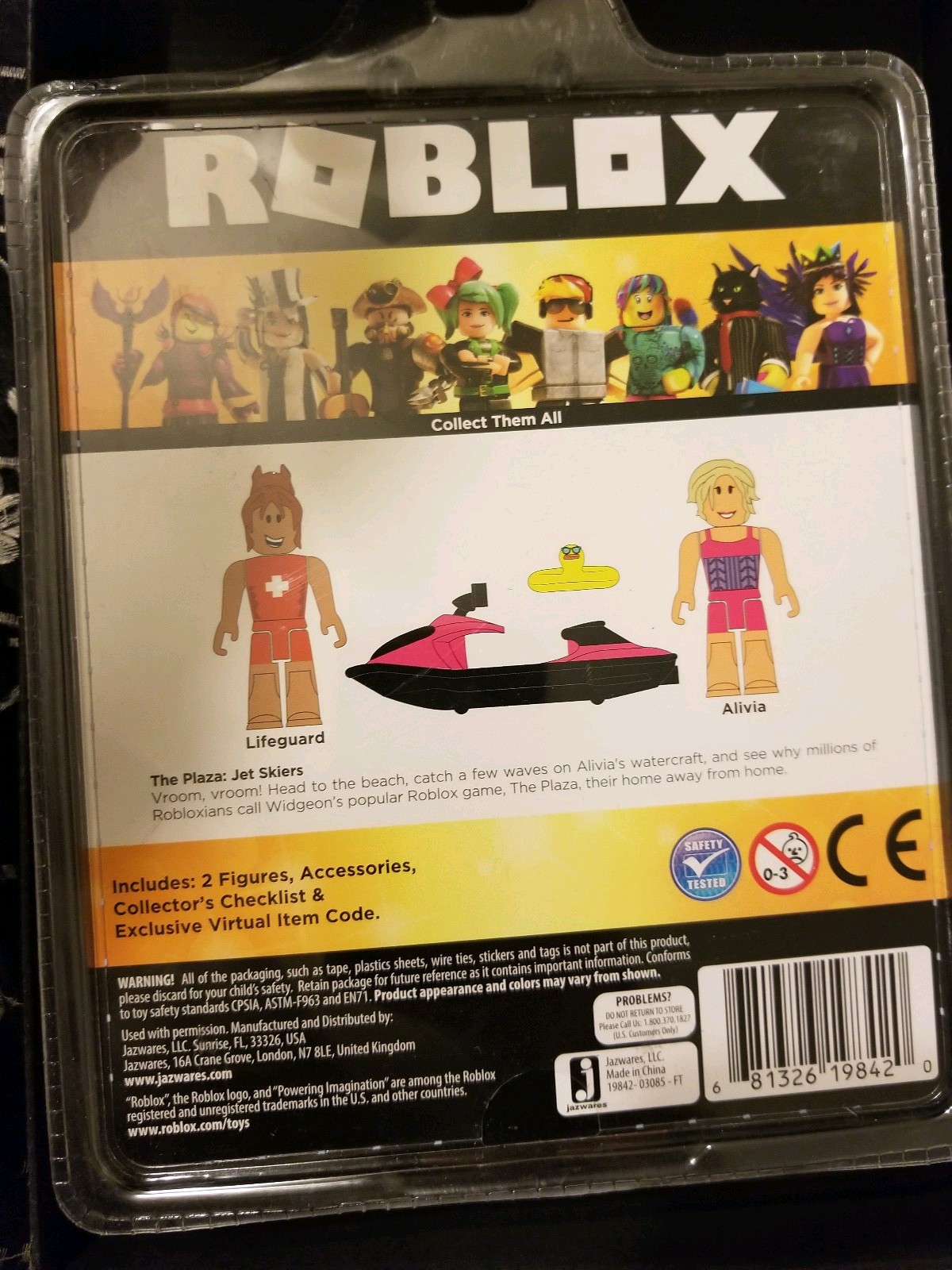 Roblox Roblox The Plaza Jet Skiers Mix Match Parts For 6