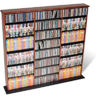 Prepac Dvd Storage Rack Organizer Cabinet Media Large Wall Cd Vhs