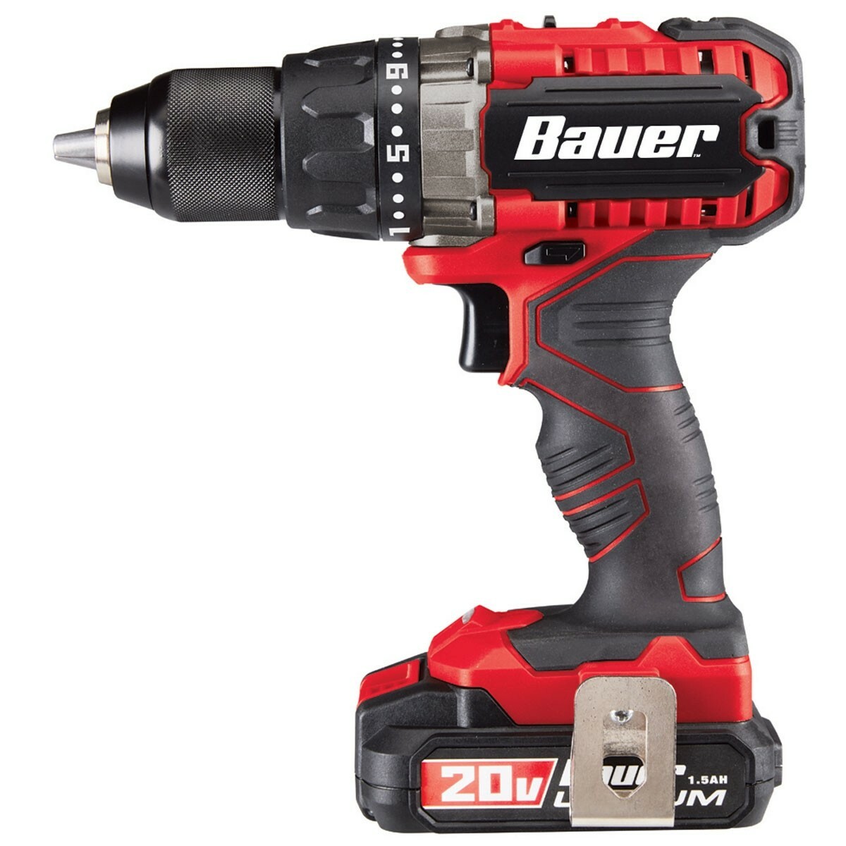 Bauer Bauer 20v Hypermax Lithium 1 2 In Drill Driver Kit