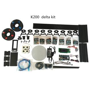 He3d K200 D K200 Delta 3d Printer Machine Unassembled Diy Kit Reprap Complete Dual Extruder