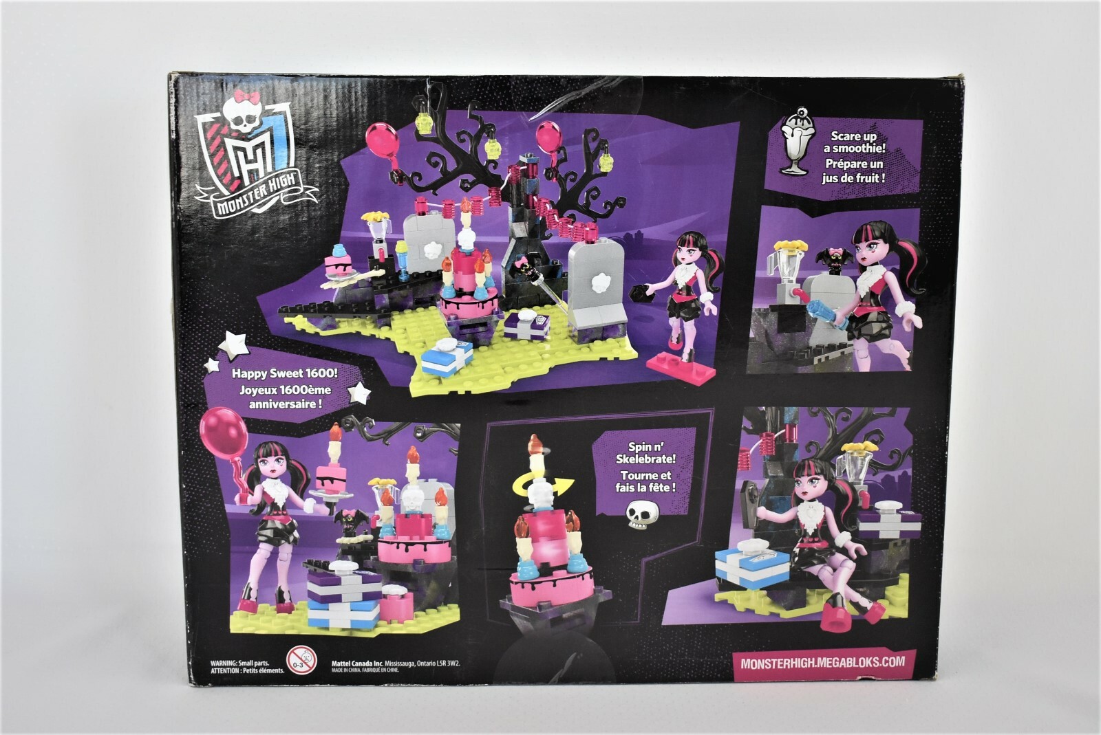 Mega Bloks Monster High Draculaura Birthday Bash New Mega Bloks Monster High Draculaura Birthday Bash New