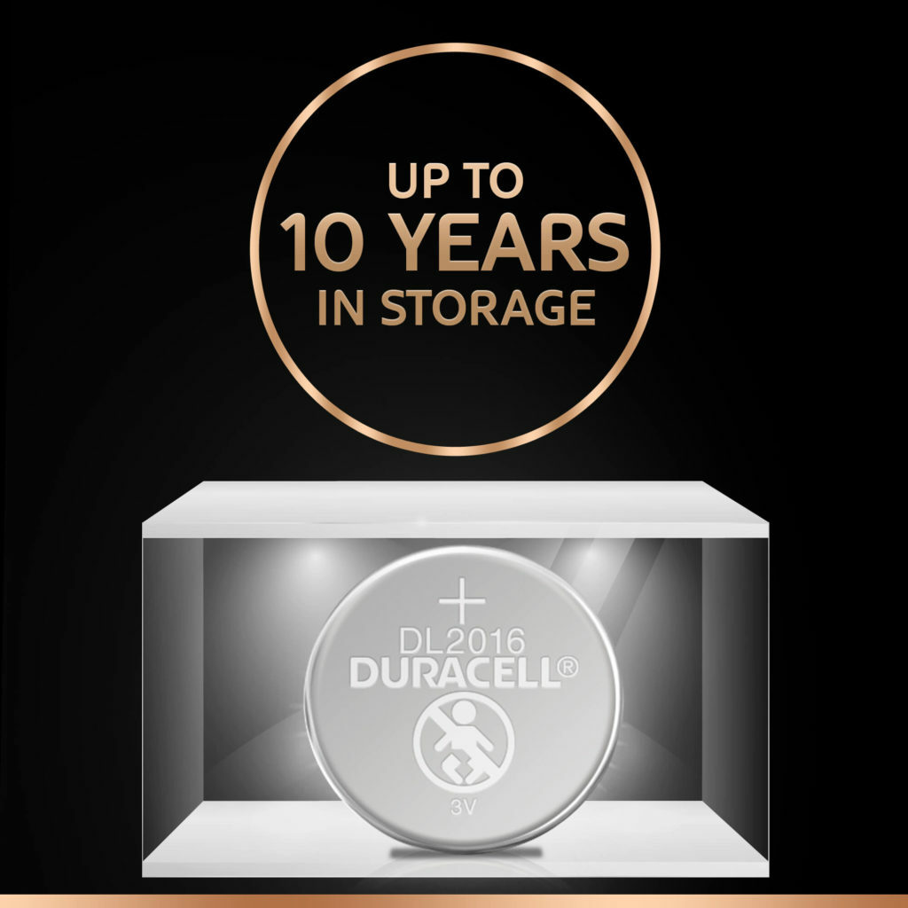 Duracell Lithium 2016 Coin Cell Battery