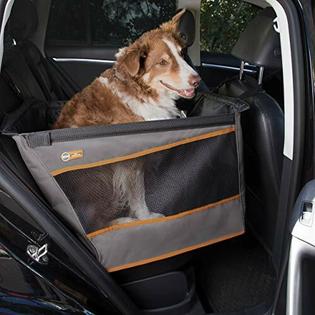 K H Manufacturing K H Pet Products Buckle N Go Dog Car Seat For Pets Gray Large 21 X 19 X 19
