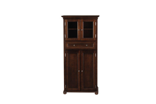 Hme Dcrtrs Cllctn Hampton Bay Tall Linen Cabinet Sequoia Storage