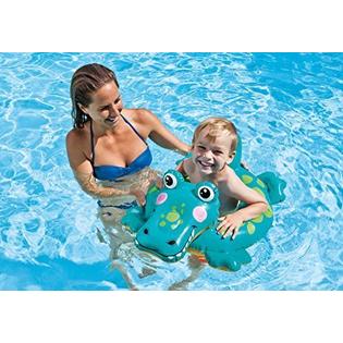 3pc Set Intex Big Animal Swim Ring Kids Pool Float Tube Alligator Lion Toucan 3pc Set Intex Big Animal Swim Ring Kids Pool Float Tube Alligator Lion Toucan