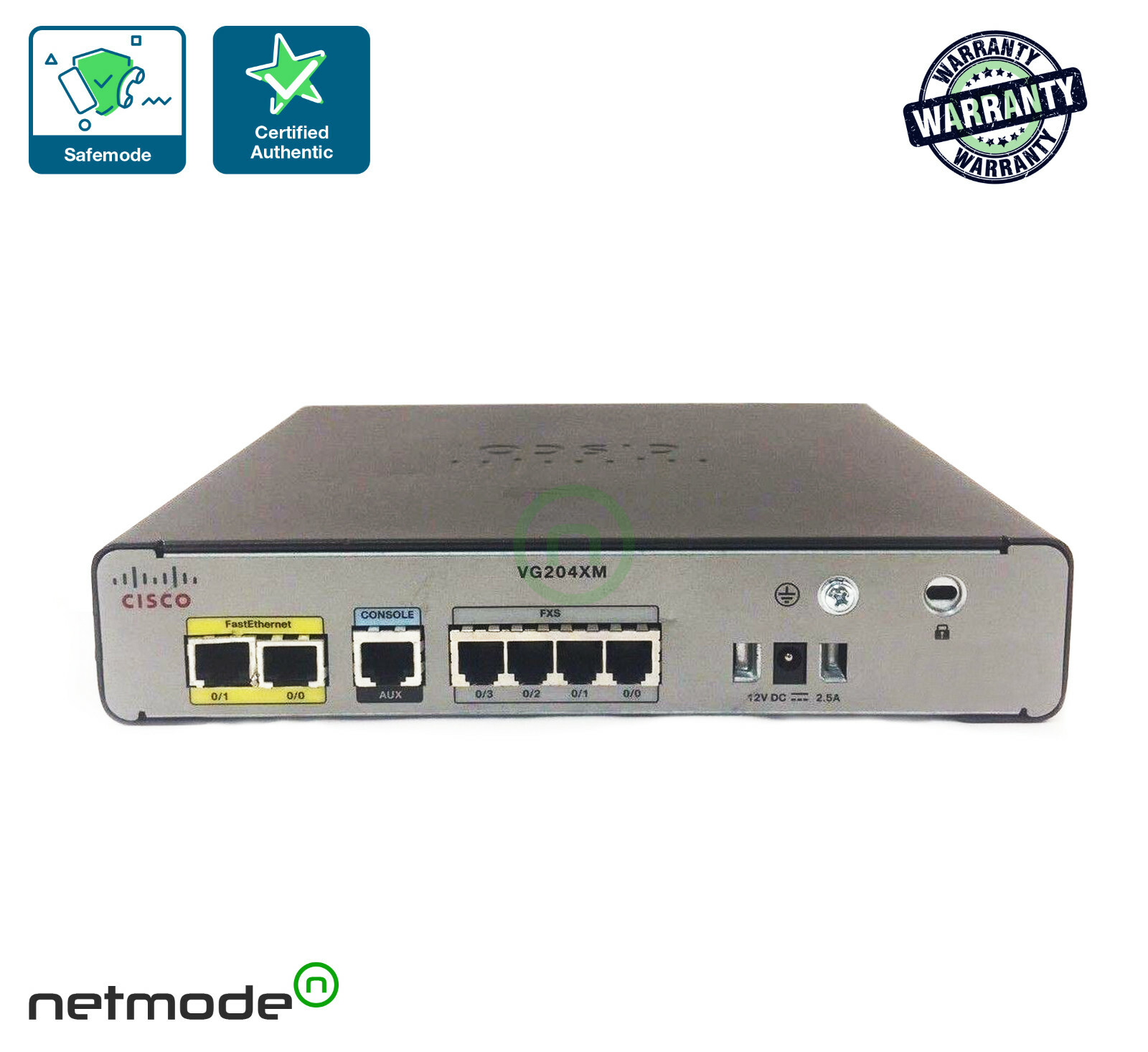 Vgm Router New Cisco VG204XM Analog Voice Gateway - VoIP phone adapter 1-YEAR WARRANTY