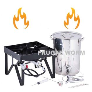 554bp16sskit Backyard Pro 30 Qt Turkey Fryer Kit Stainless