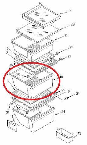 Marvel 80rf Compact Refrigerator Parts Sears Partsdirect