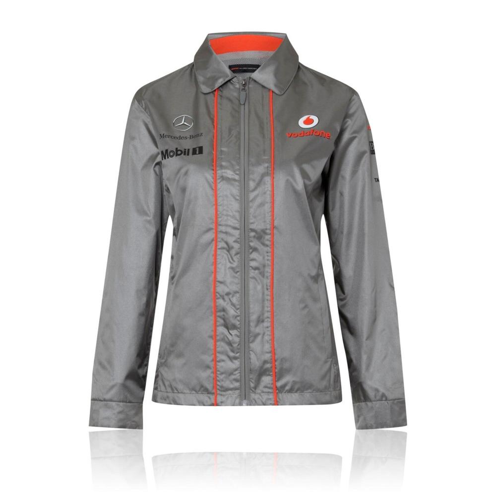 Vodafone Mclaren Mercedes Jacket Ladies Waterproof Formula One 1 Mclaren Mercedes F1 Team 2013 Xsmall Us