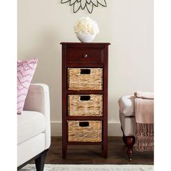 Dresser With Wicker Baskets