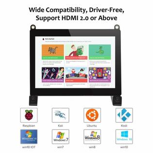 Eviciv Eviciv 5 Inch Hdmi Lcd C 800x480 Tn Touch Screen Pc Monitor For Raspberry Pi Ps4 Eviciv Eviciv 5 Inch Hdmi Lcd C 800x480 Tn Touch Screen Pc Monitor For Raspberry Pi Ps4