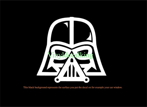 Vinyldecalking Darth Vader Star Wars Vinyl Decal Sticker Car Truck Bumper Window Sticker Cust