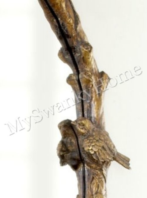 My Sy Home Large Bird Branch Arch 37 Wall Mirror Vanity My Sy Home Large Bird Branch Arch