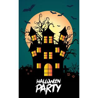 Design Print Banner Halloween Party Garden Flag Scary Double