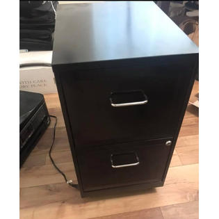 Under Desk Storage Cart 2 Drawer Mobile File Cabinet Portable Office Organizer Home Office Work Station