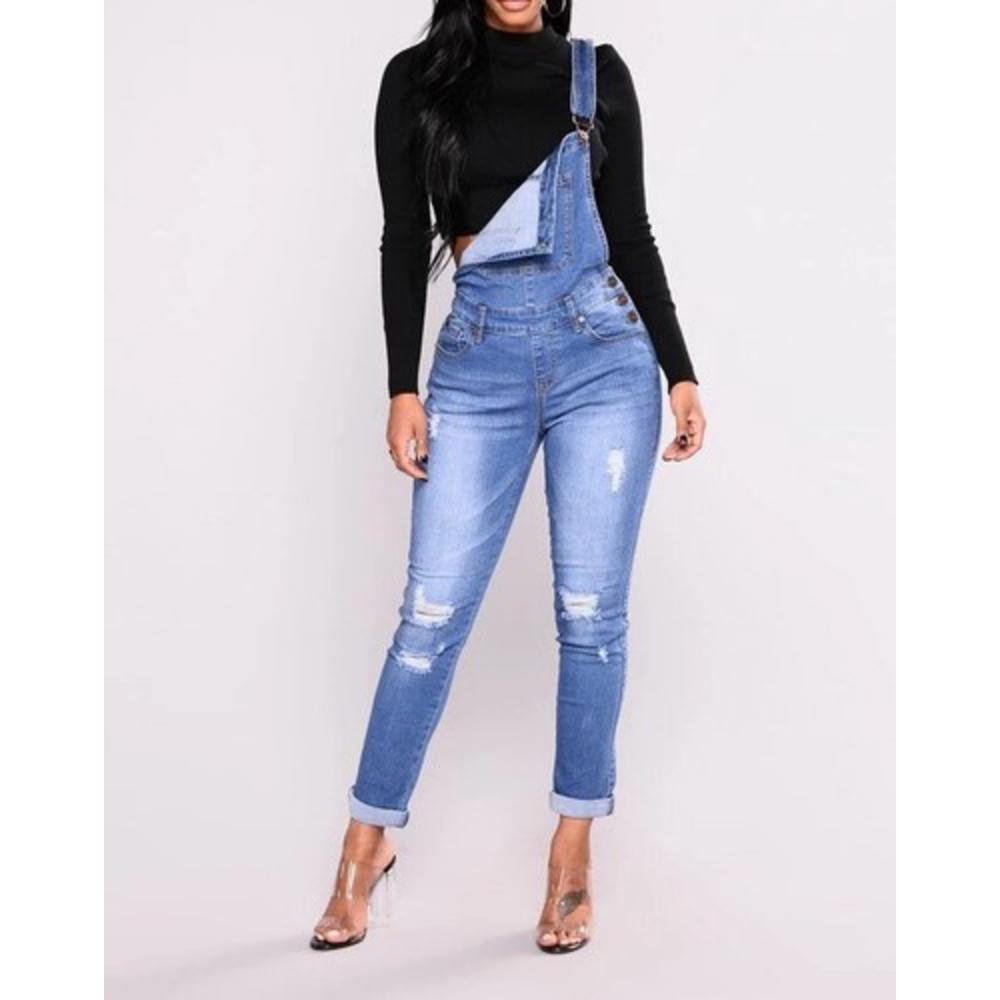 Mercantil Express Pantalones Jeans De Tiro Alto Para Mujer