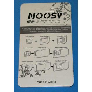 Noosy 100 X Iphone Tablet Apple Samsung Noosy 3 Nano Micro Sim