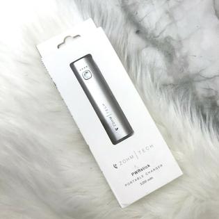Zohm Silver Powerstick Pwrstick Portable Device Charger Cell