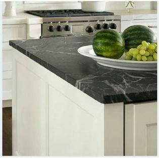 Dc Fix Black Marble Granite Countertop Self Adhesive Vinyl Film
