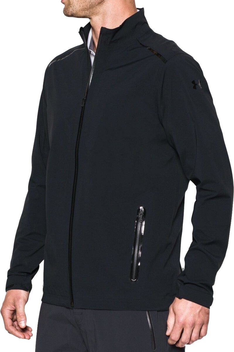 Under Armour Paclite Gtx Mens Golf Jacket Black Gore Tex Wind Waterproof Xl 2xl Under Armour Paclite Gtx Mens Golf Jacket Black Gore Tex Wind Waterproof Xl 2xl