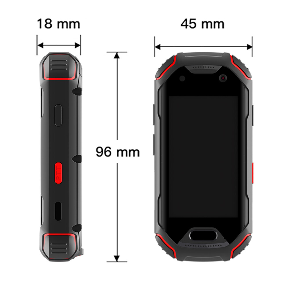 Unihertz Atom Smallest 4g Rugged Smart Phone Android 9 0 Pre 4g Rugged Smart Phone Android 9 0