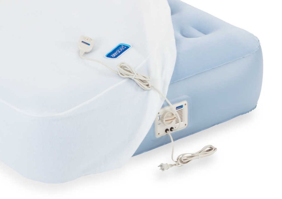 Aerobed Inflatable Air Bed Twin Sleeping Mattress Portable Travel Aerobed Inflatable Air Bed Twin