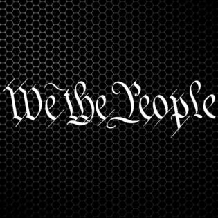 Aftershock Decals We The People Sticker Constitution 2nd Amendment Decal Patriotic Usa America