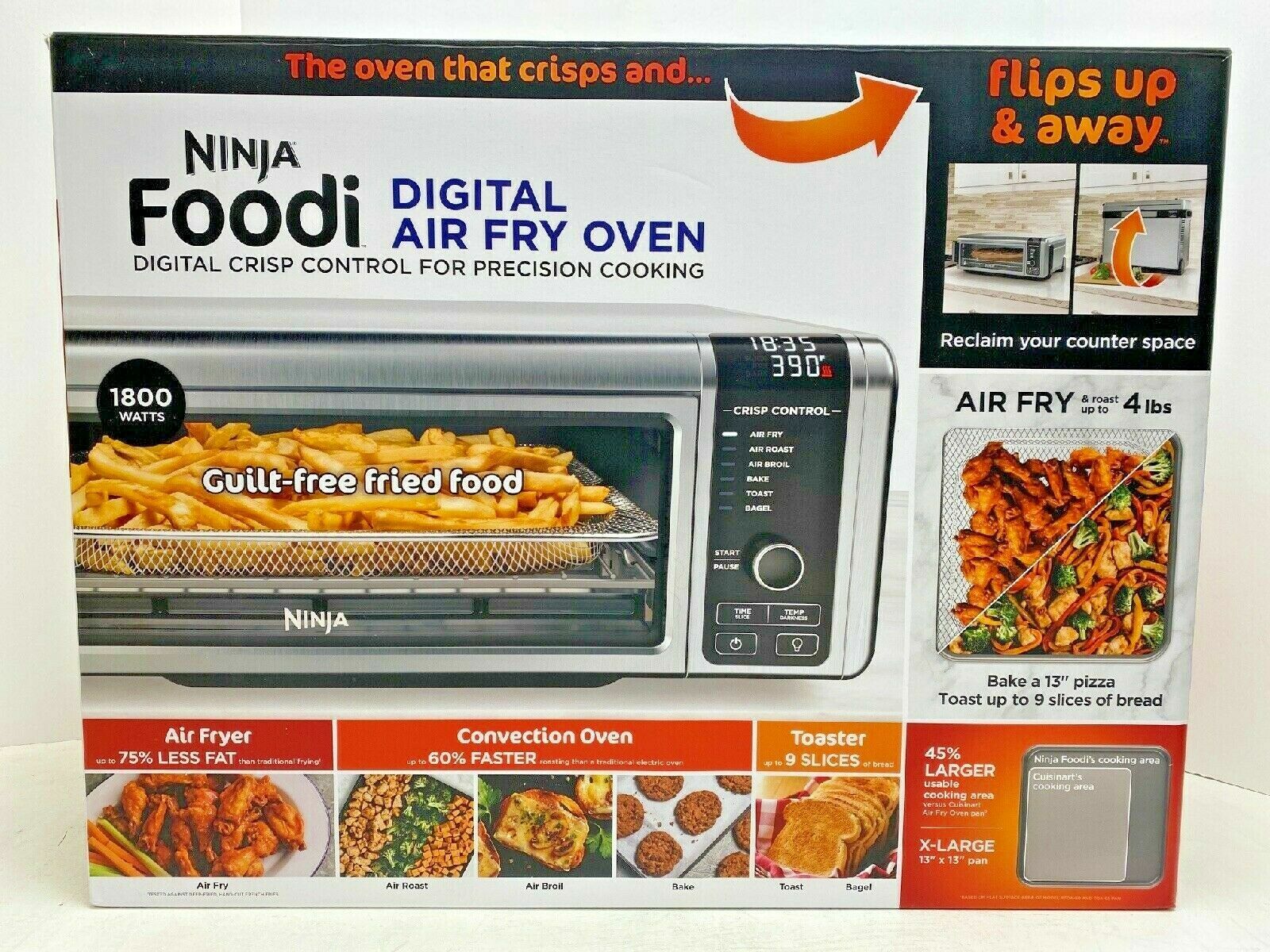 New Ninja Foodi Digital Air Fry Oven SP101
