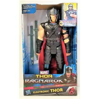 Marvel Thor Ragnarok Electronic 12 Inch Thor Action Figure W Sound Effects New