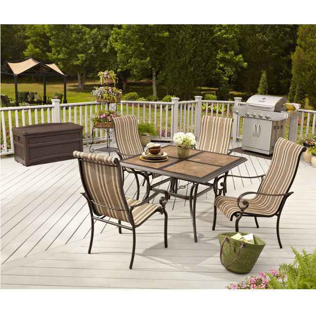 Suncast Deck Furniture 0492922 Patio Storage Bench Outdoor Garden
