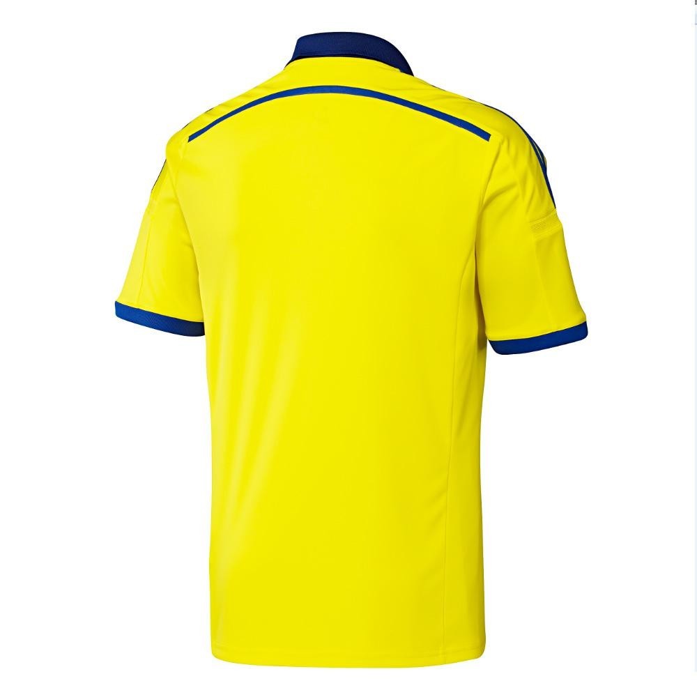 Adidas Adidas Chelsea Fc 2014 2015 Away Soccer Jersey Brand New Yellow Royal Blue