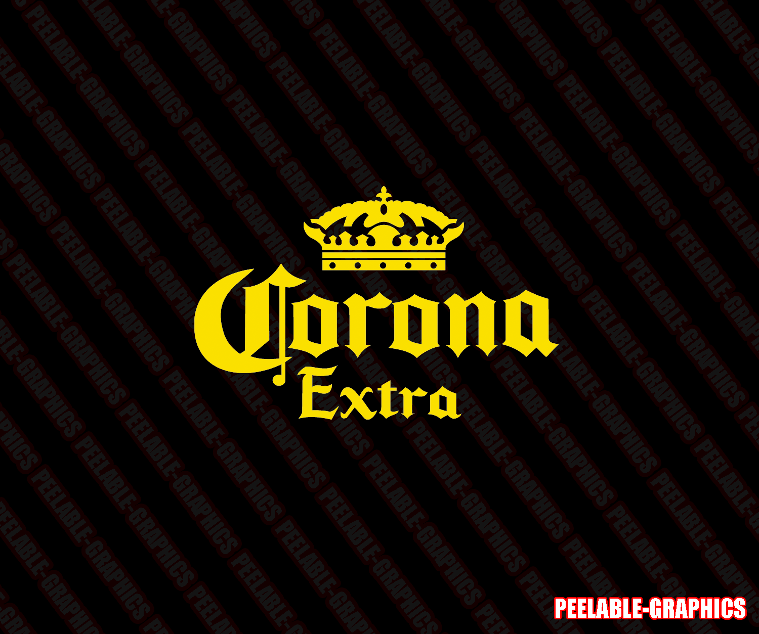 Corona Extra Beer Brewski Bar Car Decal Pub Mirror Sticker