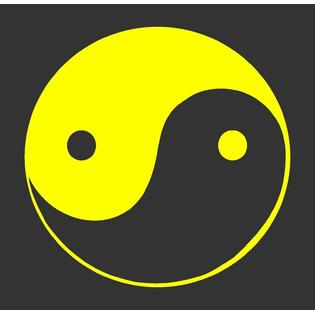 Oracal Yin Yang Decal Sticker Choose Size Color Ying Yang Chakra Dao Tai Chi