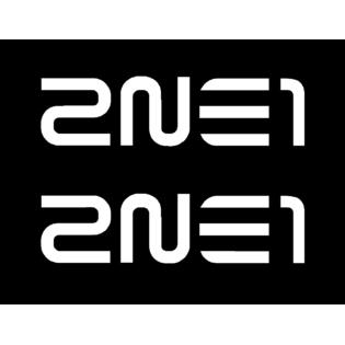 2ne1 Apparel 2ne1 Kpop K Pop Vinyl Window Decal Laptop Stickers Die Cut X2