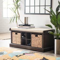 Entryway Bench Storage Baskets